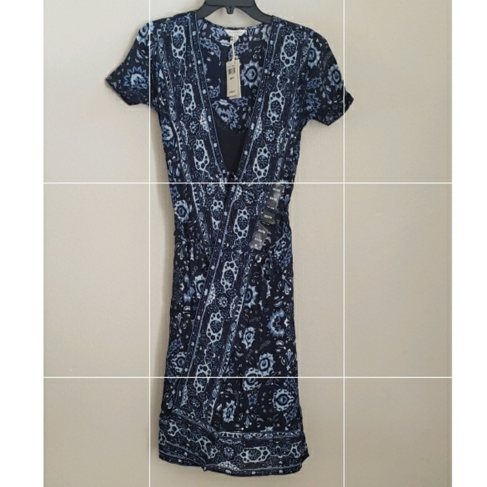 🆕️NWT Lucky Brand Ashley Wrap Maxi Dress